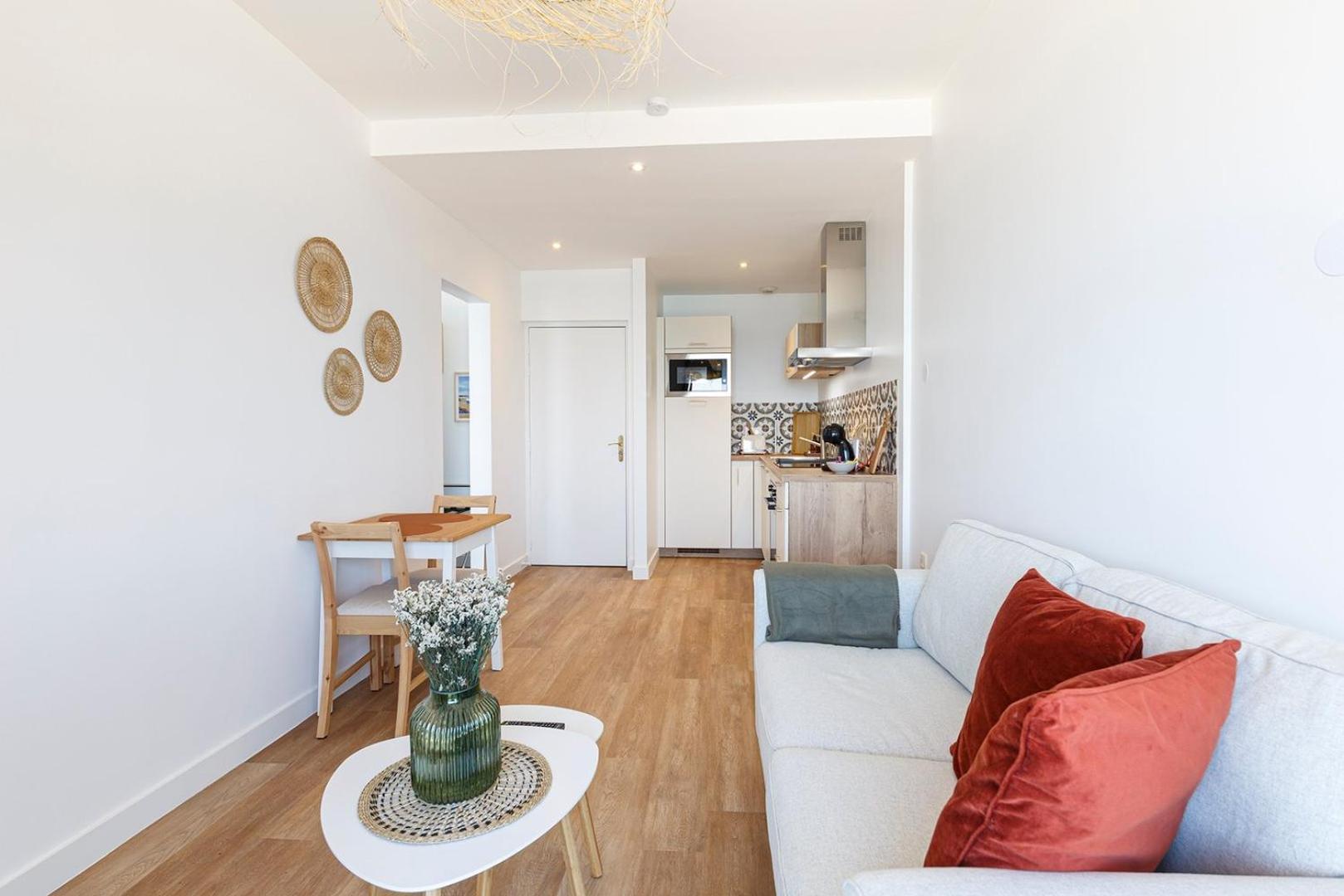 Les Pieds Dans L'Eau - Appartment 1 - Vue Mer ก็องแกล ภายนอก รูปภาพ