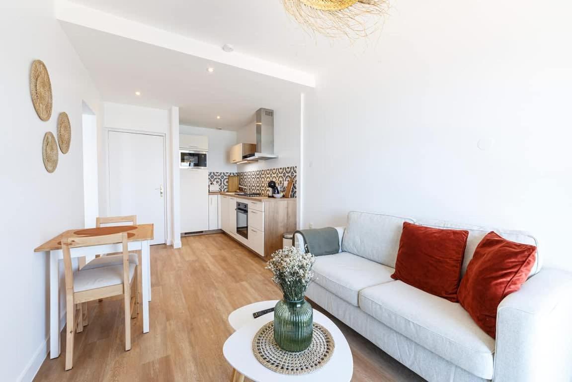 Les Pieds Dans L'Eau - Appartment 1 - Vue Mer ก็องแกล ภายนอก รูปภาพ