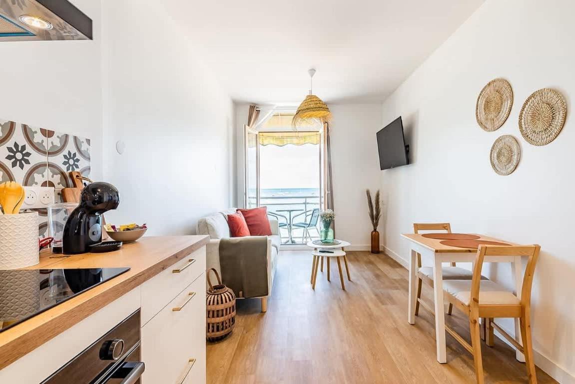 Les Pieds Dans L'Eau - Appartment 1 - Vue Mer ก็องแกล ภายนอก รูปภาพ