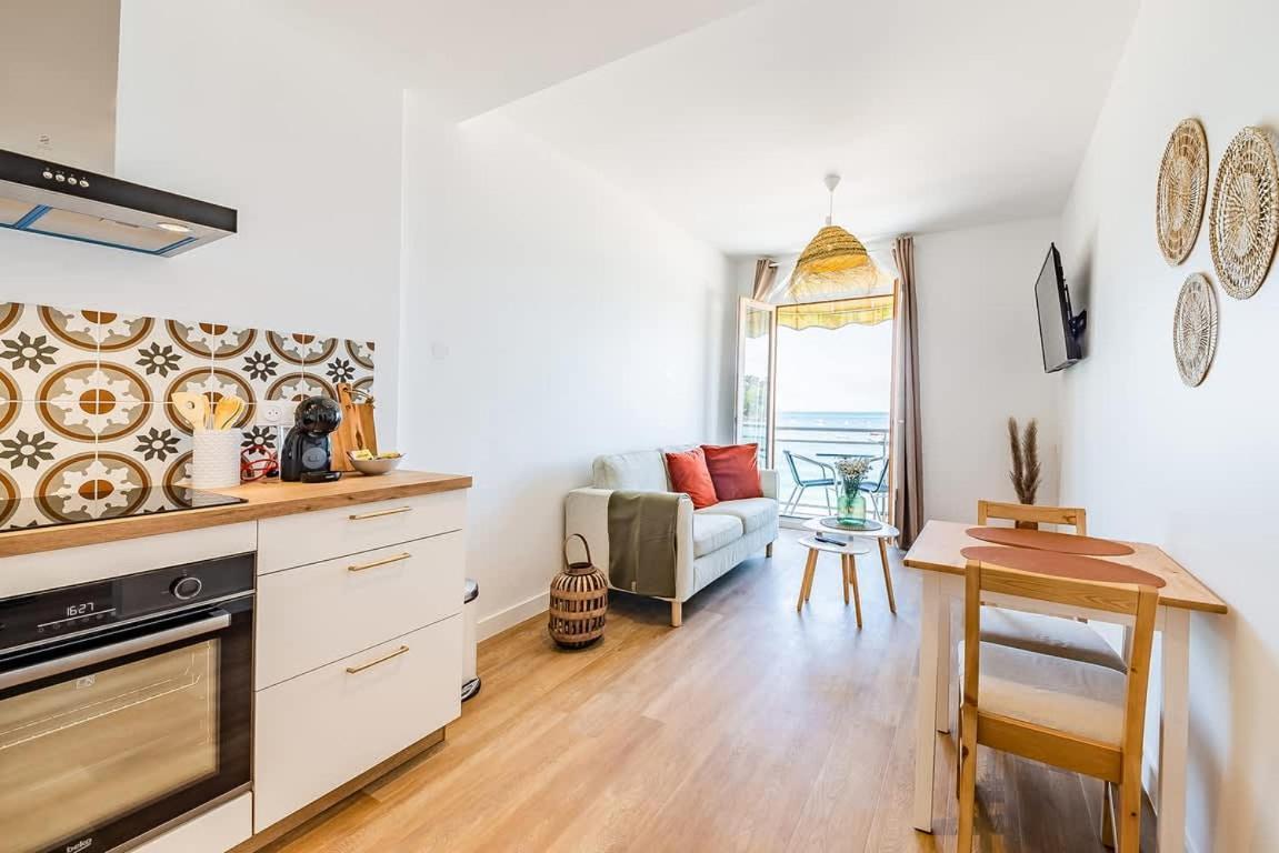 Les Pieds Dans L'Eau - Appartment 1 - Vue Mer ก็องแกล ภายนอก รูปภาพ